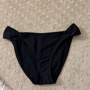 2 pairs of women's black bikini bottoms
